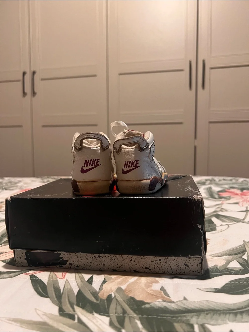 Vintage 1991 Nike Air Jordan Maroon 6 VI OG Toddler RARE 90s RARE